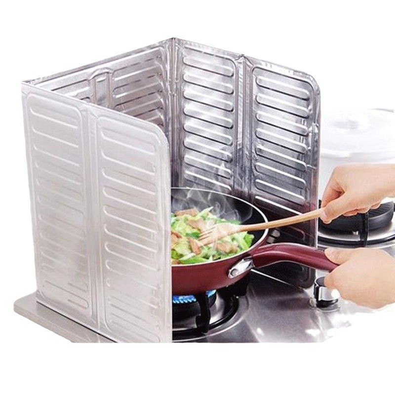Anti-splash oil baffle oil baffle kitchen enclosure gas stove heat insulation products stove cooking aluminum foil stove heat insulation board
