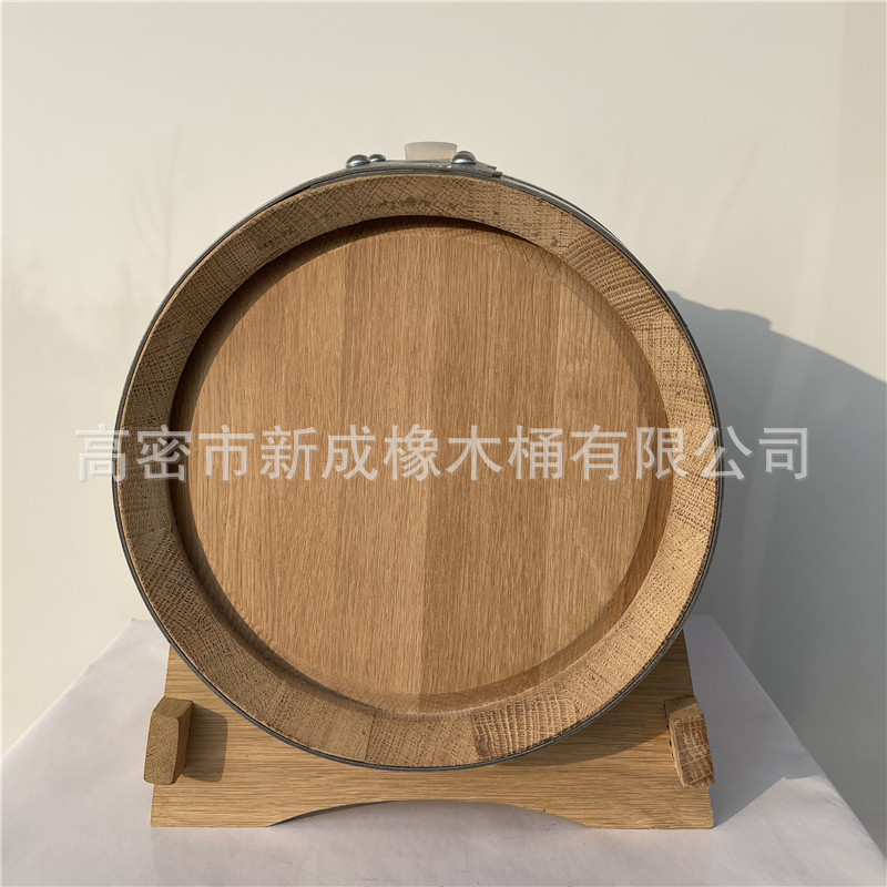 1.5L-60L Oak Barrel Wine Red Wine Packaging Wooden Barrel Oak Barrel Storage Wine Cabinet French Oak Barrel