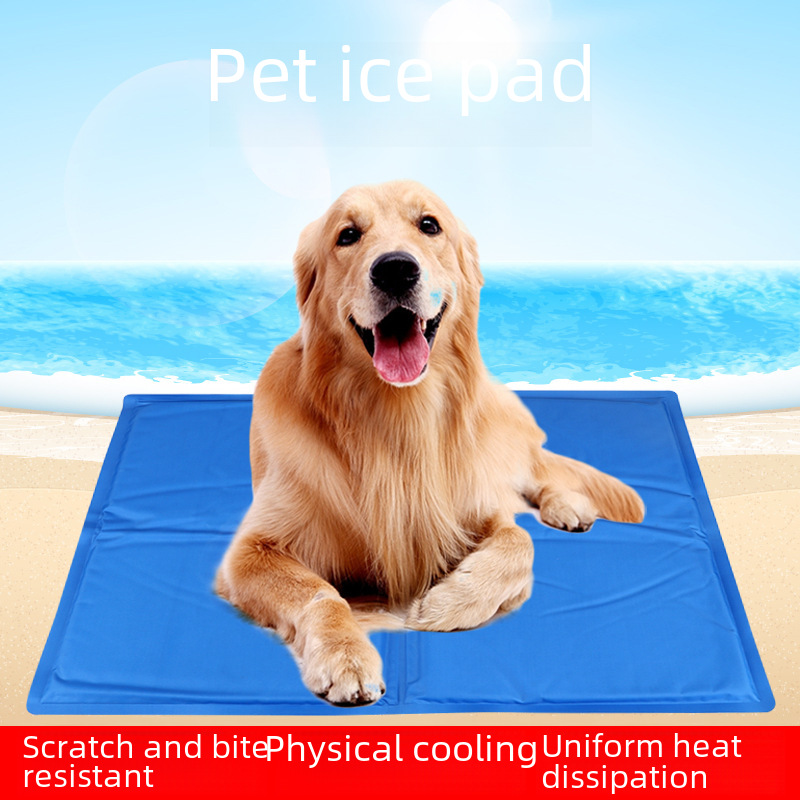 Amazon summer pet ice mat dog cooling artifact cool mat cat multifunctional cool gel cushion wholesale