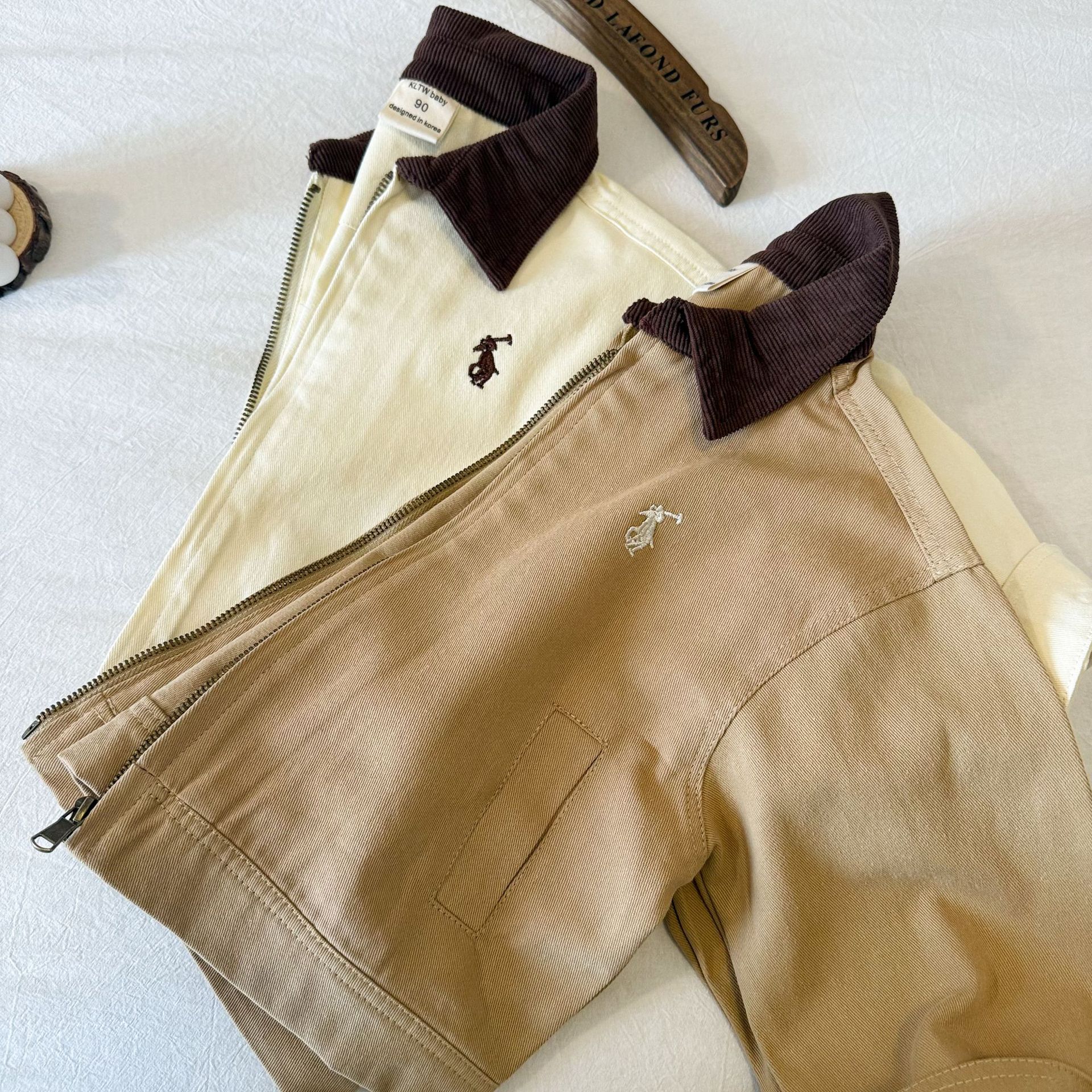 Children's Denim Jacket 2025 Autum New Casual Tops for Boys and Girls Baby Jackets Kidsren's Pure Color Jackets