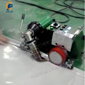 Canvas Tarpaulin Hot Air Welding Machine Inkjet Cloth Glue-free Patchwork Machine Self-propelled PVC Air Gun Splicing Machine