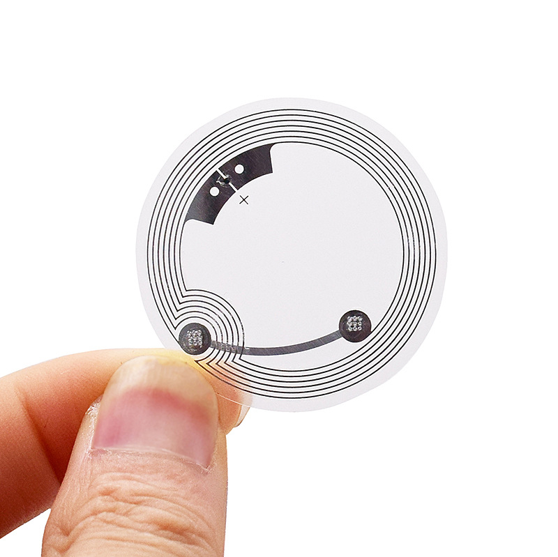 NFC213 Chip Hollow Label Punched 16mm Wet inlay Fudan 13.56mhz High Frequency Music Tag