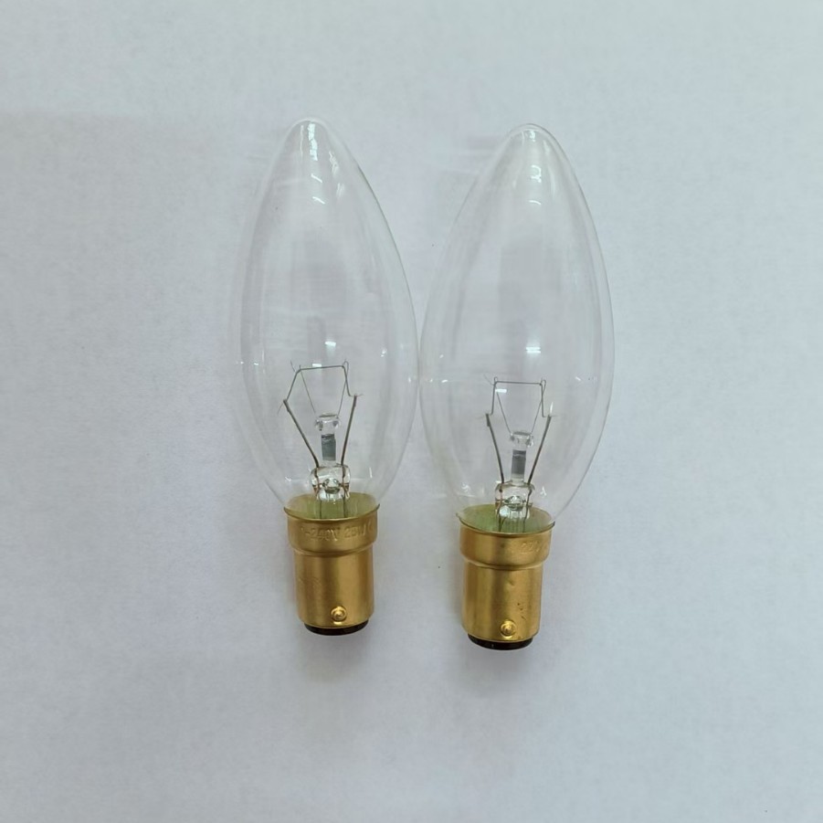 C35 Candle Type 220V B15 Copper Yellow Exclusively for Amazon