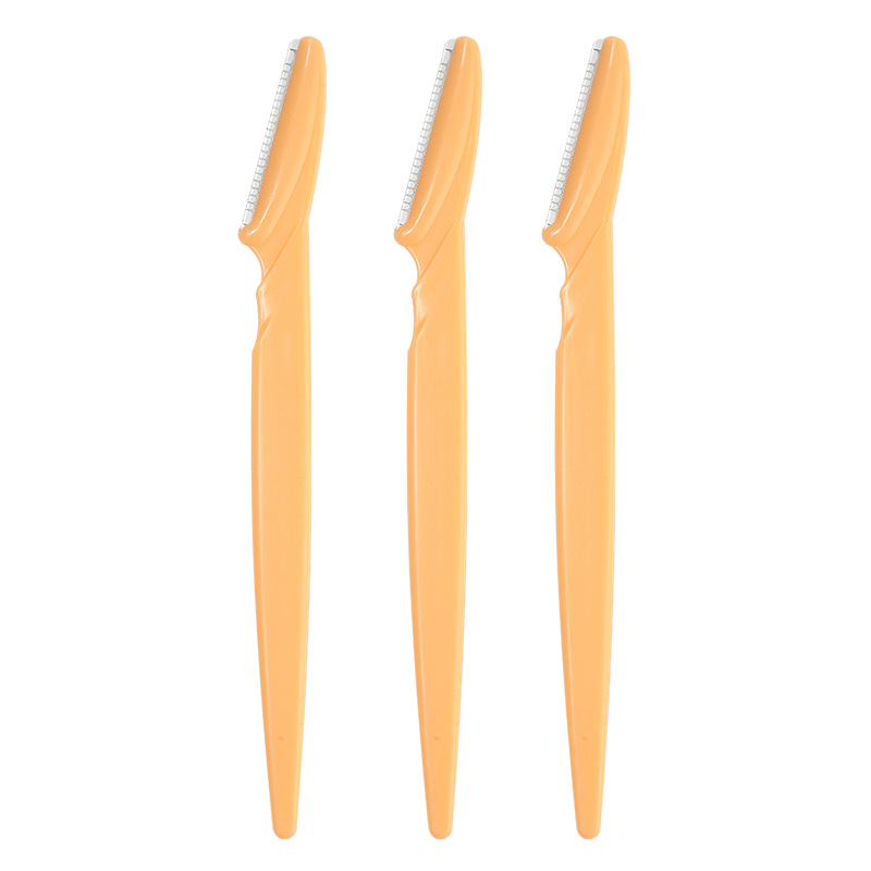 Stainless steel beginner eyebrow trimmer sharp scraper eyebrow scraper eyebrow trimmer beauty eyebrow shaping tool