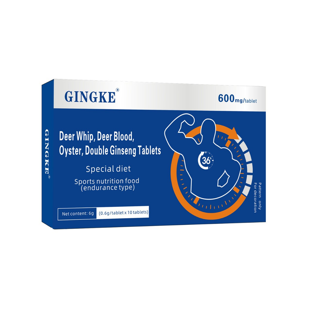 Overseas Cross-Border Triangular Tablets of Ginseng, Polygonatum, and Oyster for Men, Oral Tablets, Candy, Oyster Tablets, Medicinal and Edible Products of the Same Origin