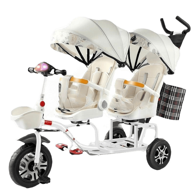 The Second Child's Size Is a Baby Stroller That Can Carry Twins and Baby Bicycles
