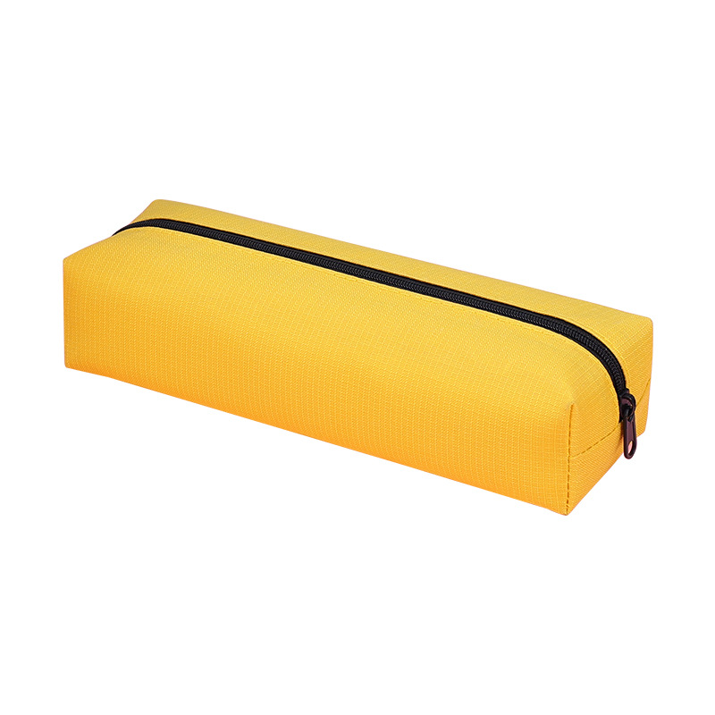 Simple Large-Capacity Pencil Bag for Boys and Girls, Stain-Resistant Pencil Box, Student Square Pencil Bag, Customized Promotional Pencil Box