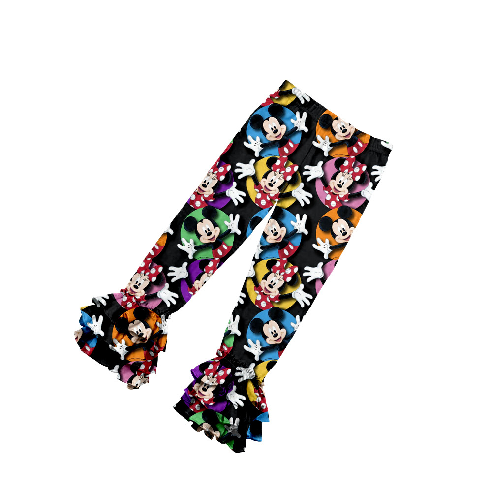 Одежда для детей высокого качества, принтованные осенние брюки, креативный наряд на заказ