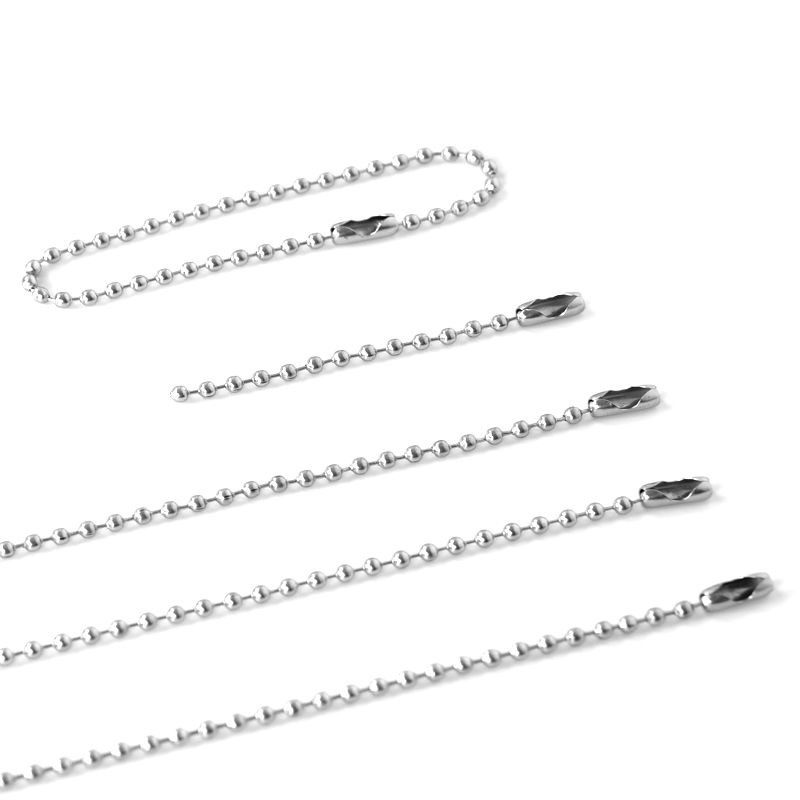 Оптовая серебристая волнистая бусиновая цепочка, ручная работа, готовые изделия для DIY украшений