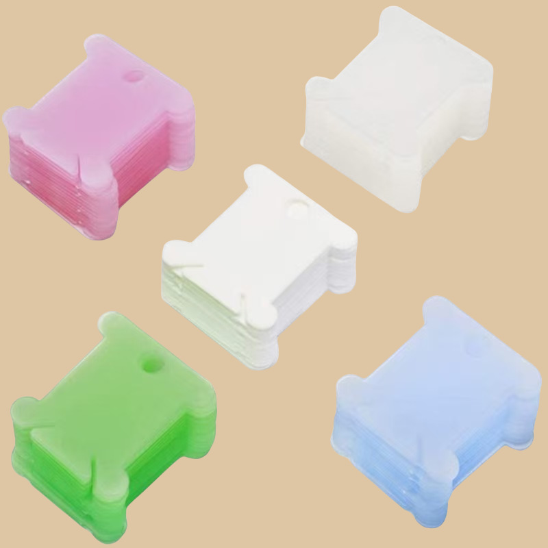 Cross Stitch Thread Winding Board, Embroidery Thread Winding Board, Embroider Tool Accessories, Plastic Transparent Winding Board