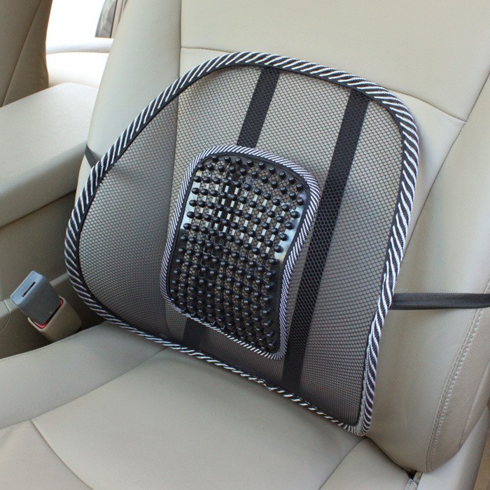 Car Mesh Lumbar Summer Breathable Massage Seat Backrest Office Multi-purpose Car Universal Waist Protection Cushion
