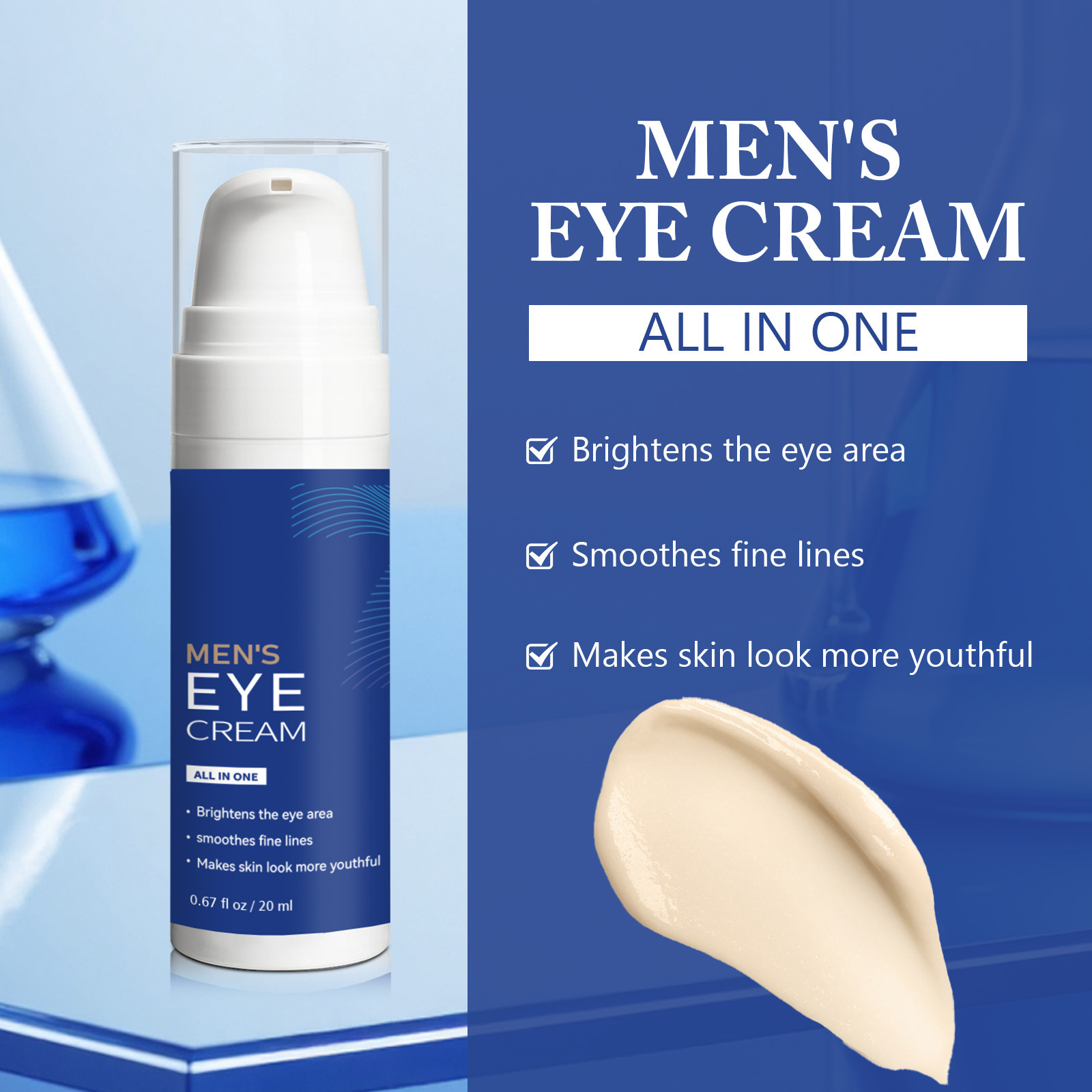 Cross-Border Anti-Wrinkle Eye Cream Fades Fine Lines, Improves Dark Circles, Brightens Eyes, Tightens Eye Area Eye Care Cream