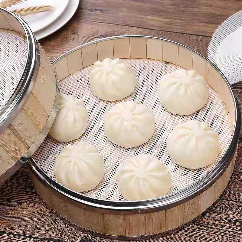 Silicone Steamer Mat, High-Temperature Steamer Cloth for Steaming Buns and Bread, Non-Stick Silicone Steamer Cloth for Home Use, Wholesale from Manufacturer