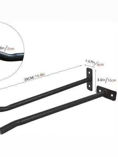 Simple Household Thickened Wall-Mounted Yoga Ball Rack Large Load-Bearing Storage Rack Items Bicycle Sports Equipment Rack