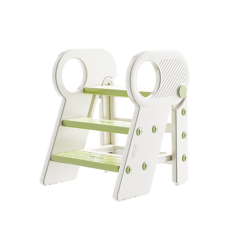 Baby Washing Step Stool Children's Armrest Stool Baby Stair Washing Table Step Stool Washing Ladder Folding