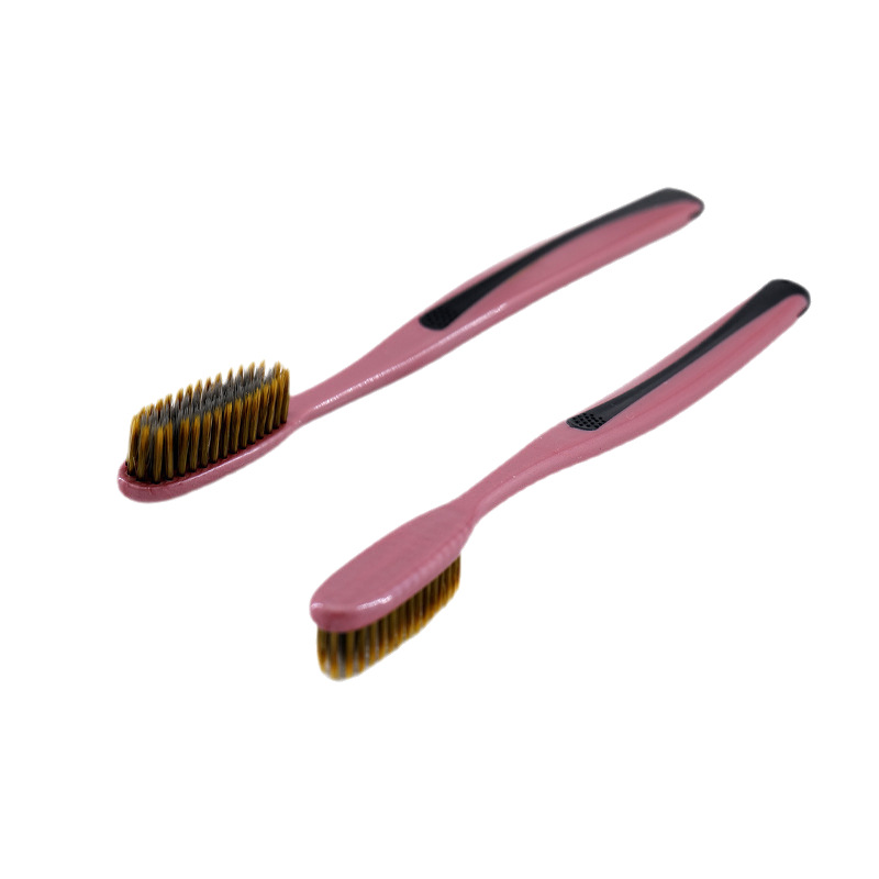 Five-Pack Large-Head Soft-Bristle Toothbrushes with Large Displacement for Enhanced Cleaning Surface Area