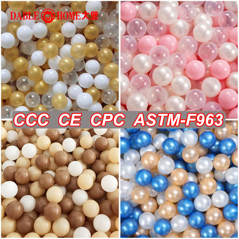 Dabao очень толстые океанские шары оптовая продажа детских игровых шаров для бассейна цветные пластиковые безвкусные игрушечные шары Макарон