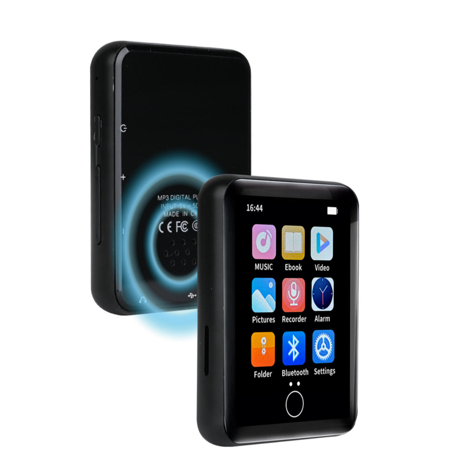 Factory wholesale mp3 player metal bluetooth touch screen mp4 student music walkman to read novels outside mp5