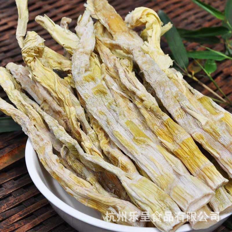 Lin'An Tianmu Mountain Dried Bamboo Shoots 250g Bagged Small Dried Bamboo Shoots Pure Farm Specialty Bamboo Shoots Dried Bamboo Shoots Wholesale