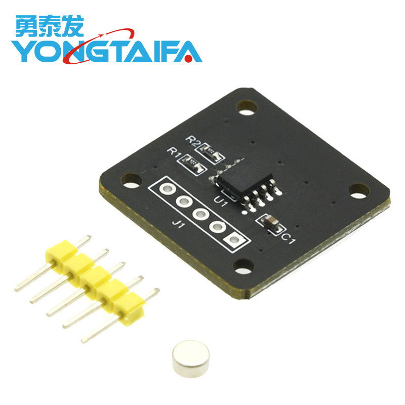 Магнитный энкодер Mt6701, магнитный датчик, модуль измерения угла, 14 бит, высокая точность, замена AS5600