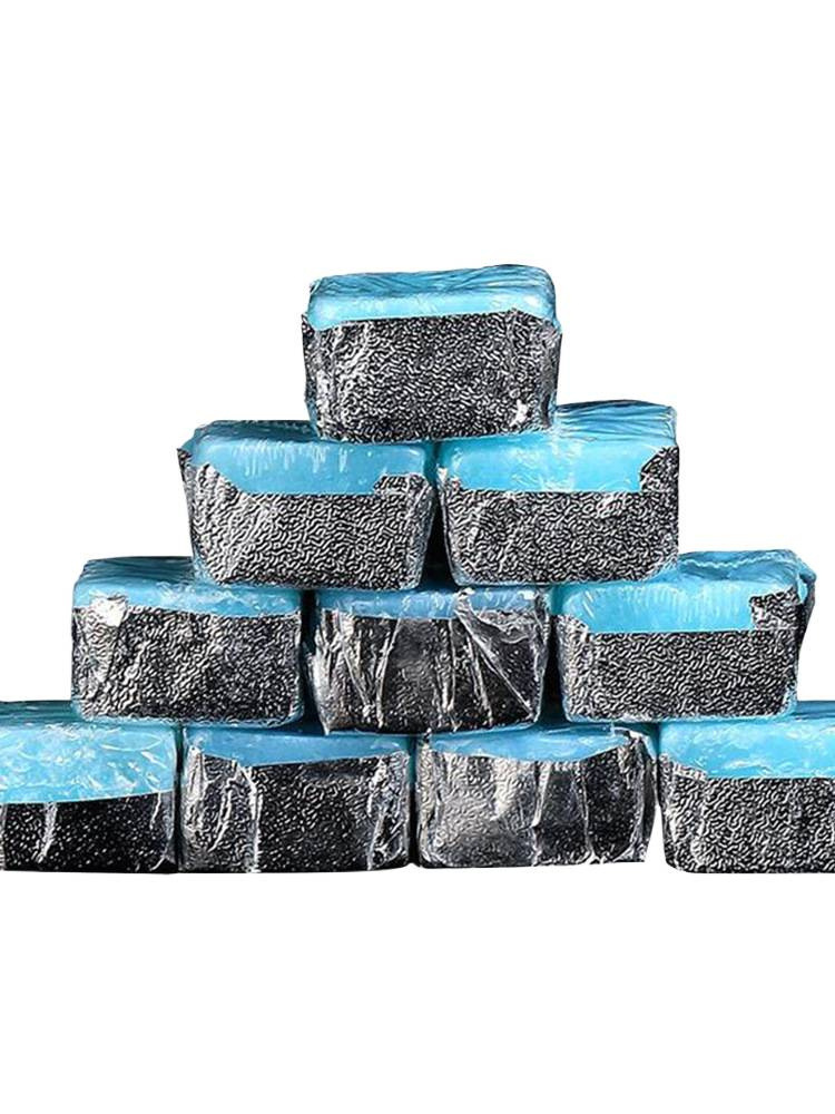 Tin Foil Solid Alcohol Block Commercial Burn-Resistant Hardcover Alcohol Wax Ignited Grilled Fish Dry Pot Small Hot Pot Gold Alcohol Block