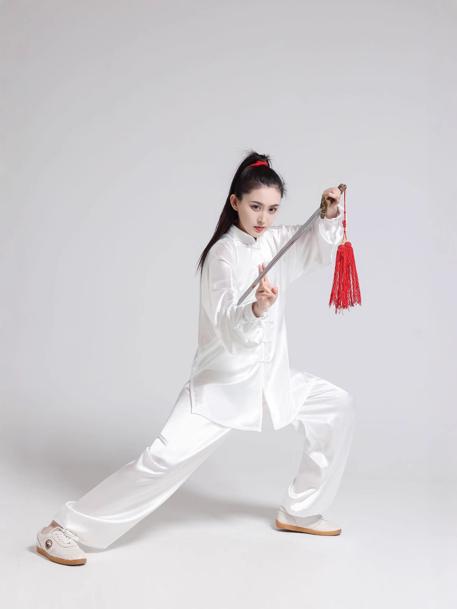 Custom Tai Chi Uniforms, Martial Arts Uniforms, Mulan Uniforms, Practice Uniforms, Performance Uniforms, Group Ba Duan Jin Tai Chi Special Uniforms
