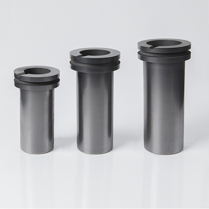 Wholesale High-Purity Double-Ring Graphite Crucible with Stable Processing Performance, Customized for Gold and Silver Smelting