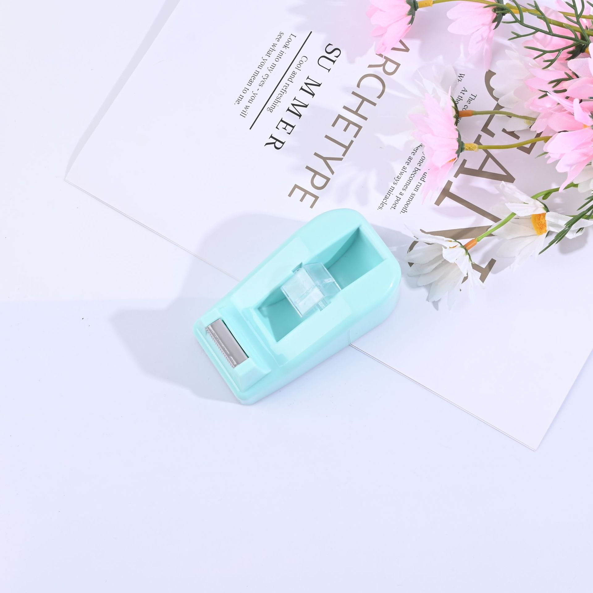 Macaron learning stationery holder stationery tape holder acrylic small size stationery holder factory wholesale supply