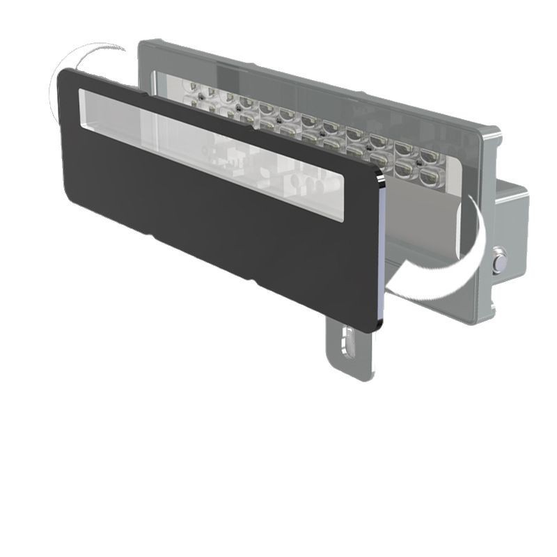 Port Crane Equipment Lighting Compact Non Dazzling Uniform Track Trail Lights