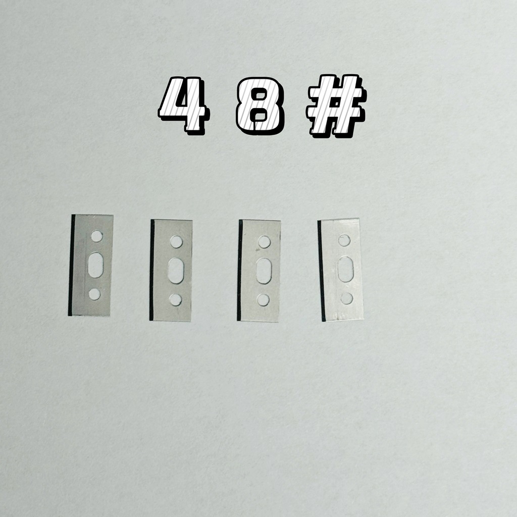 Stainless Steel Nose Hair Knife Blade Eyebrow Trimming Knife Blade