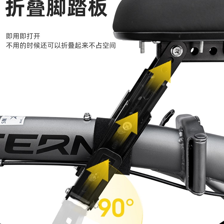 Bicycle Child Seat Front Folding Bicycle Child Seat Mountain Bike Baby Front Seat Quick Release Fixed
