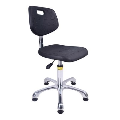 Anti-Static Chair Dust-Free Workshop Factory Work Swivel Chair Leather Back Chair Laboratory Adjustable Pu Foam Chair