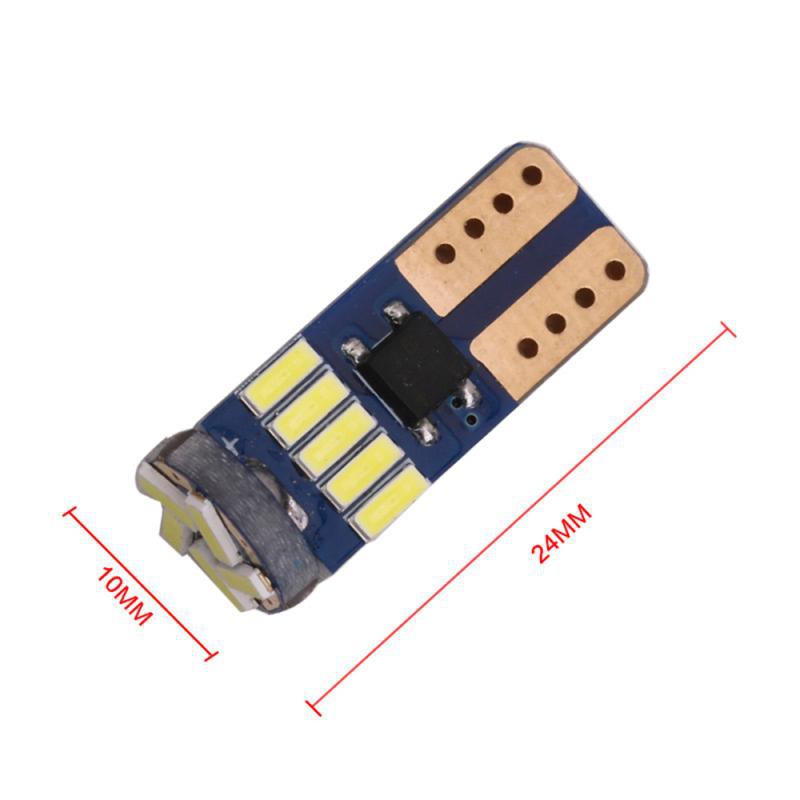 Decoding Width Indicator Light T10 4014 15Smd Stepless Width Indicator Light High Brightness Reading Light License Plate Light Export Car Light