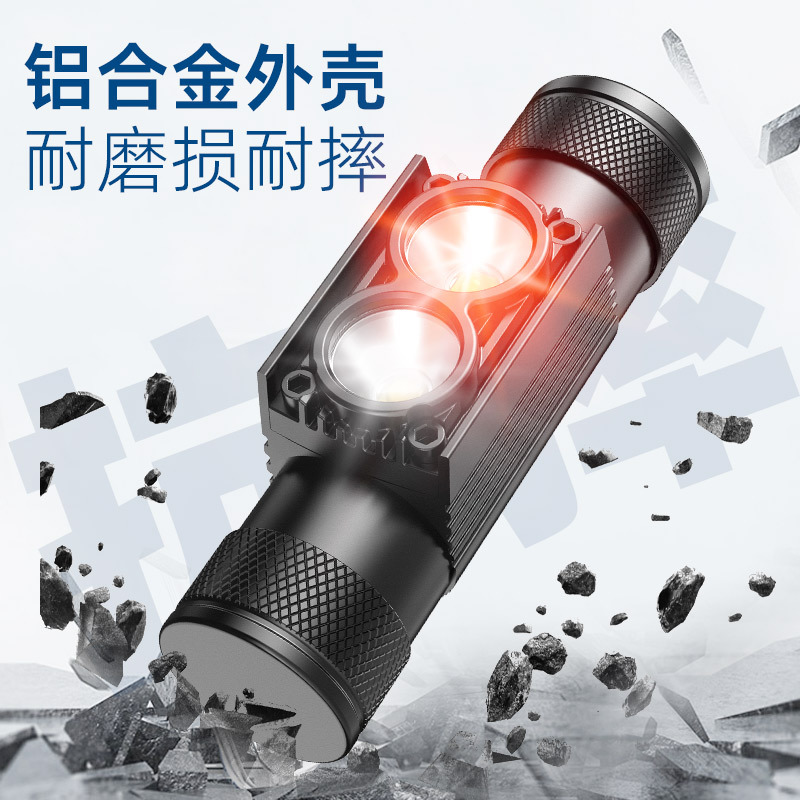 Xinyang New Aluminum Alloy Outdoor Headlamp Strong Light 18650 Lithium Battery Long Life Rechargeable LED Headlamp