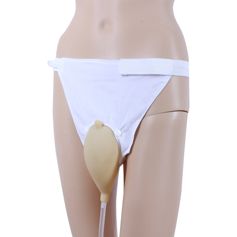Kang Wang Latex Ureterer for Men and Women to receive urine in bed for the elderly Latex breathable Ureterer for urinary incontinence collection bag