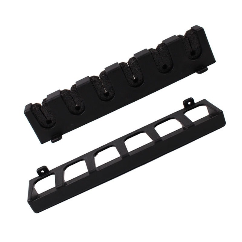 Fishing Rod Display Rack Wall-Mounted Lure Rod Storage Rack Landing Net Hand Rod Sea Rod Vertical Wall Collection Rack Horizontal Type