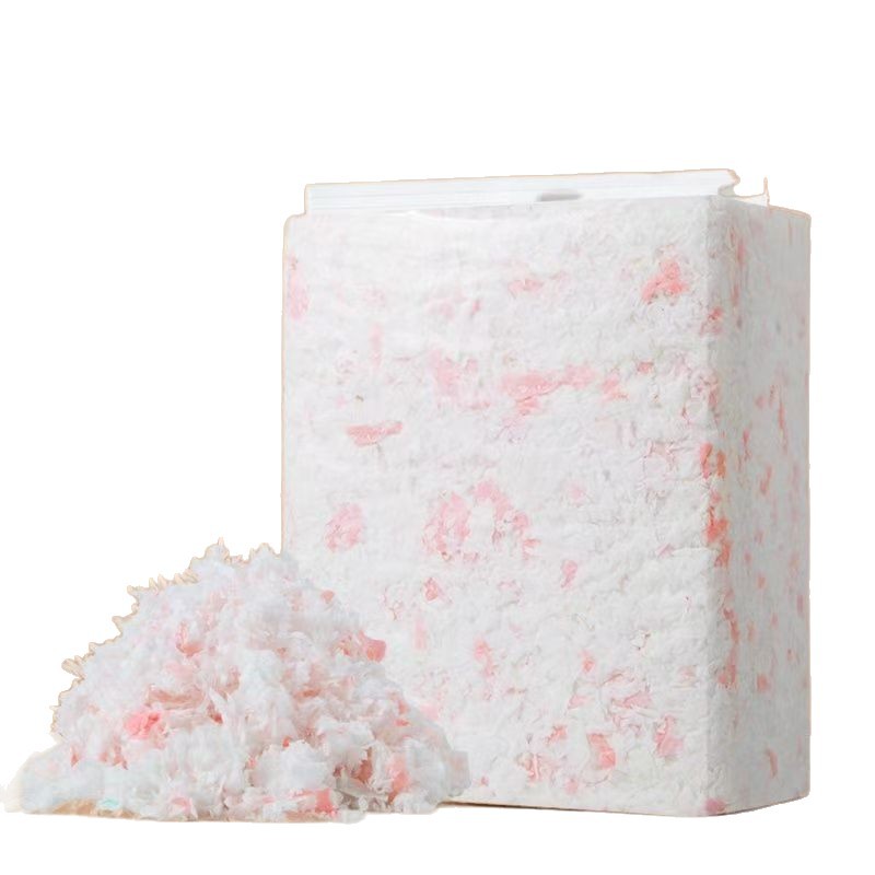 Hamster Bedding for Golden Hamsters, Rabbits, Parrots, and Birds; Warm Nest Paper Cotton, Specially Designed for Autumn and Winter, Breathable and Absorbent, Suitable for Landscaping and Cross-Border Shipping