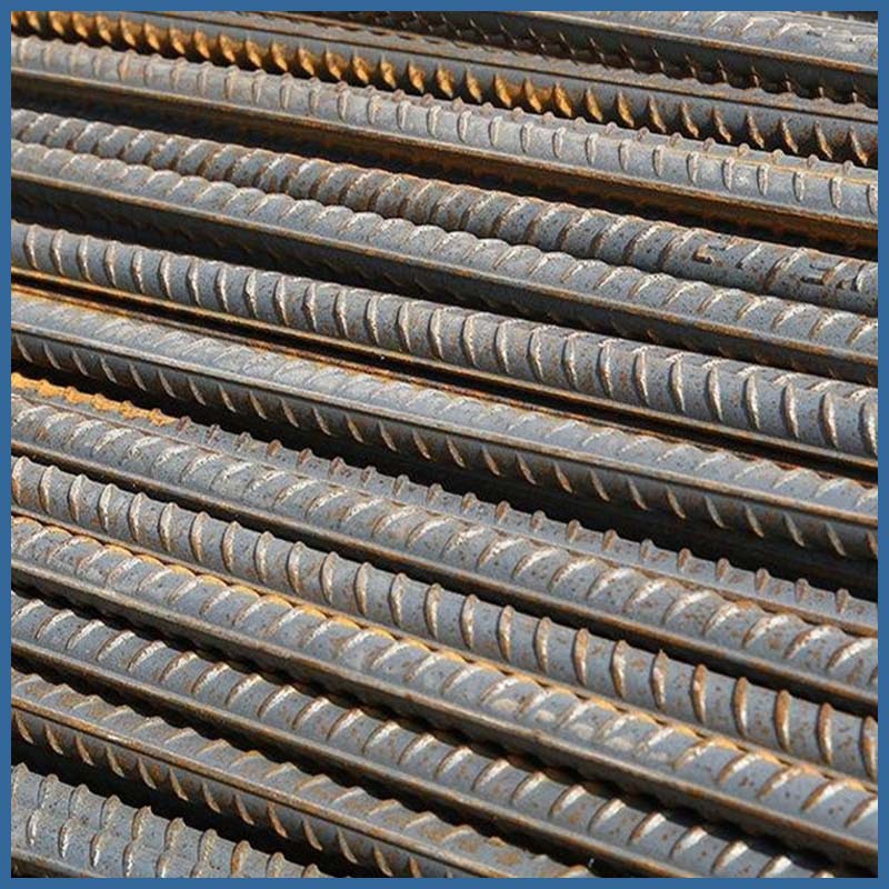 Hrb400E Threaded Steel Straight Bars for Construction, Precision Rolled Threaded Steel, Third-Grade Steel Engineering Steel Round Bars Wholesale