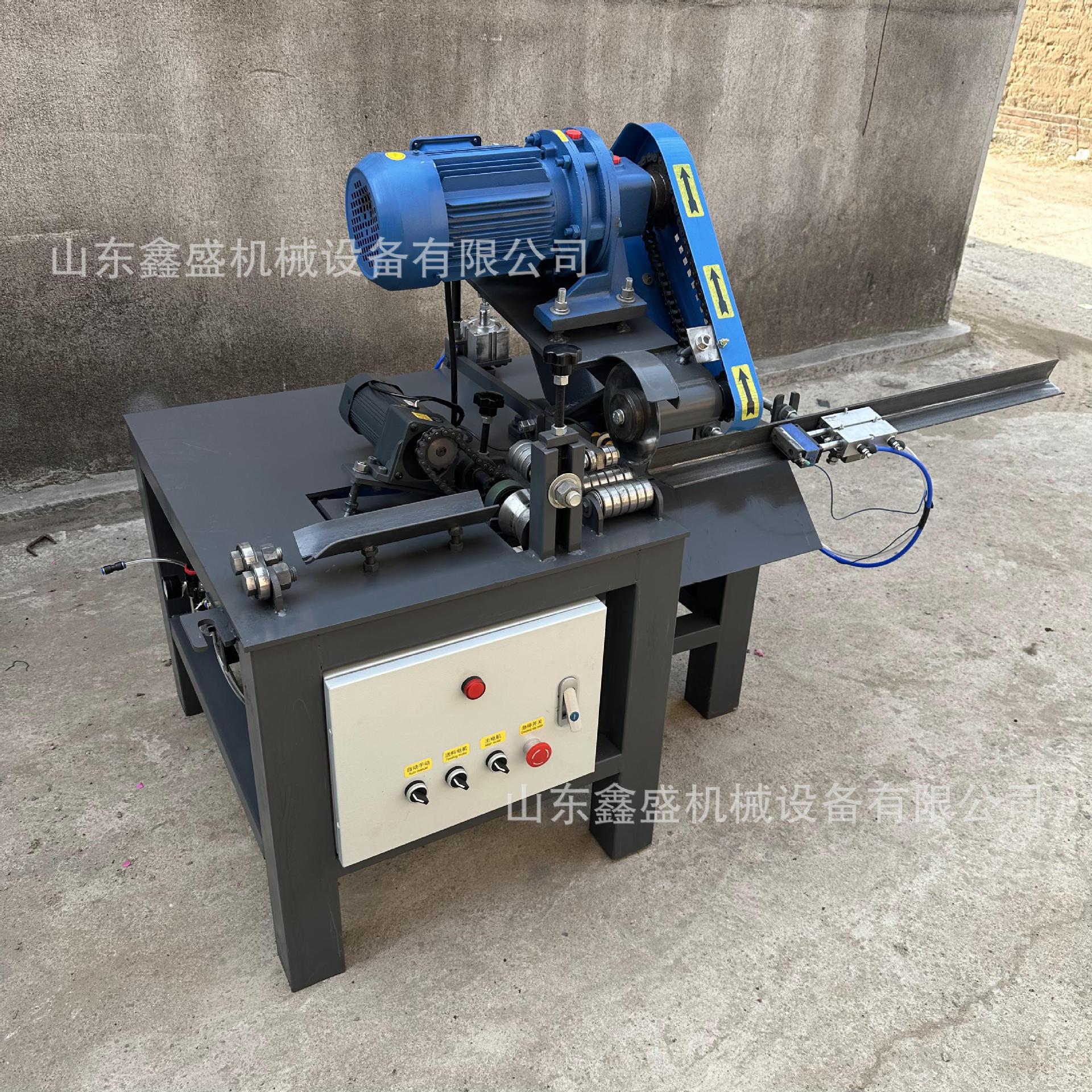 Semi-Automatic Steel Pipe Stainless Steel Pipe Cutting Machine Automatic Feeding Time-Saving and Labor-Saving Round Pipe Cutting Machine