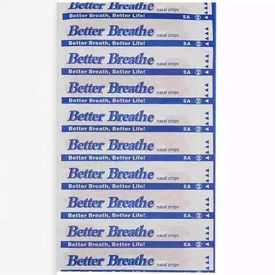 Better Breathe strong adhesive ventilation Nasal patch adult Nasal congestion relieving snoring Nasal patch Nasal strips