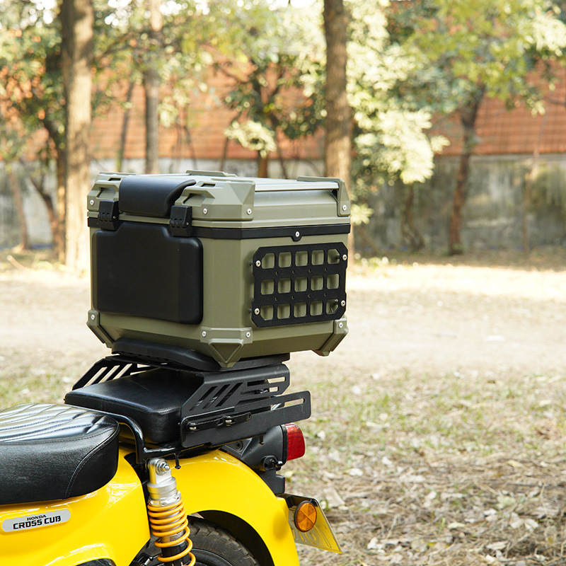 Applicable to Motorcycle Tail Box Molle Tactical Hanging Plate HONDA Cross Cub CC110 Universal Tail Box Hanging Plate