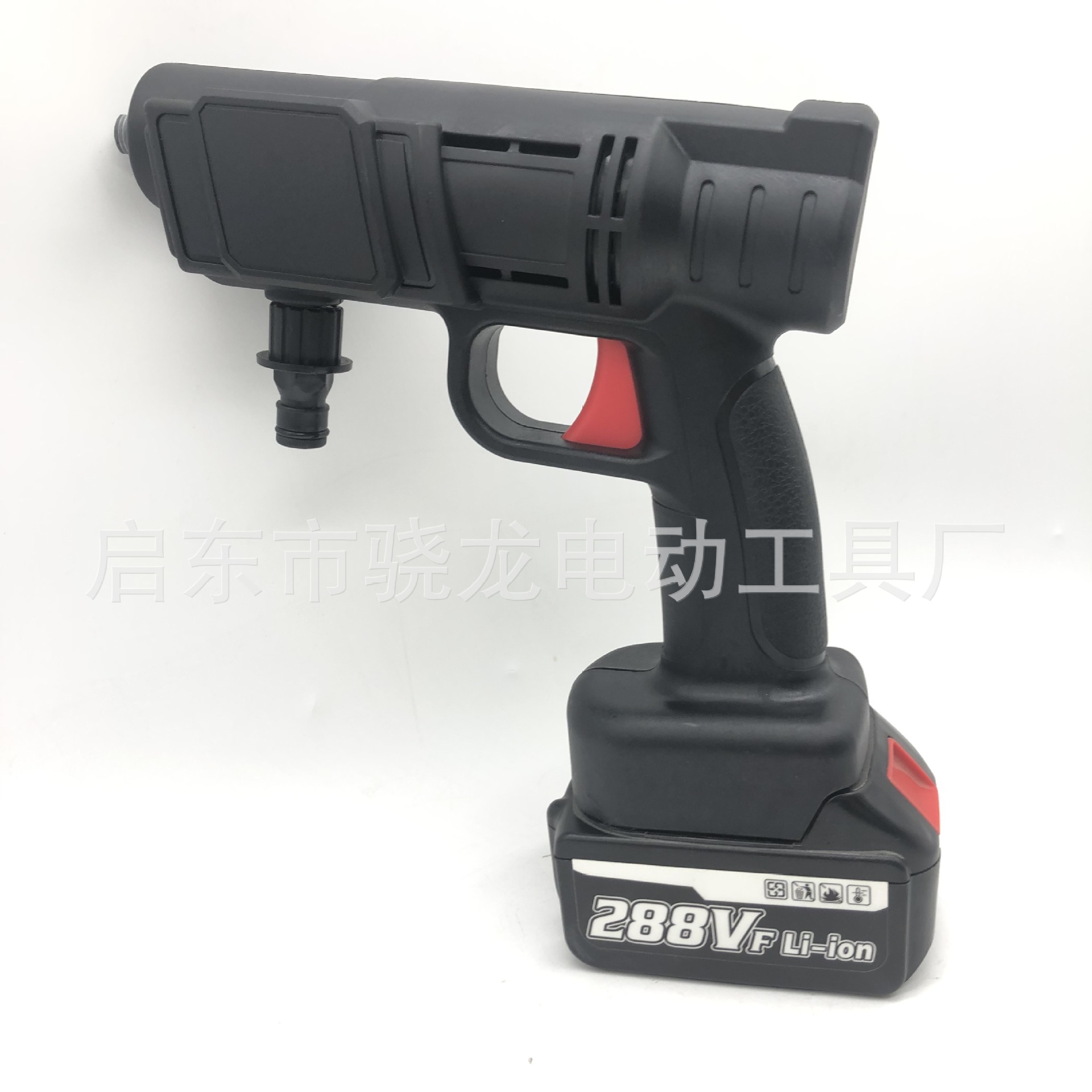 Wireless car washer high pressure water gun household water pump portable rechargeable lithium battery cleaning agent car washer car brush