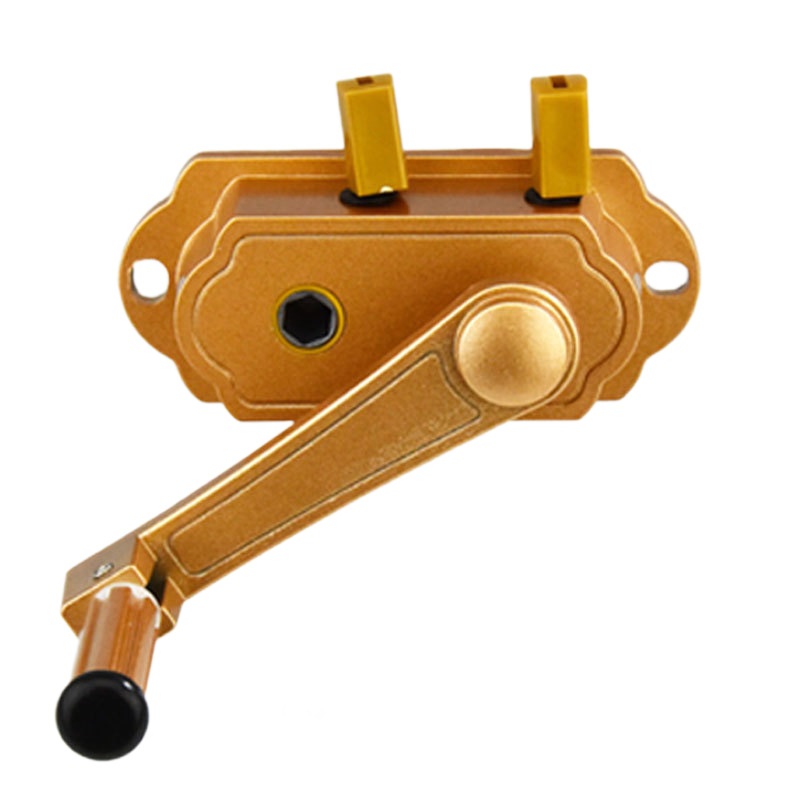 Kgjh Punch-Free Hand-Cranked Clothes Drying Rack Balcony Clothes Drying Hand-Crank Accessories Standard Double-Pole Old-Fashioned Lifter