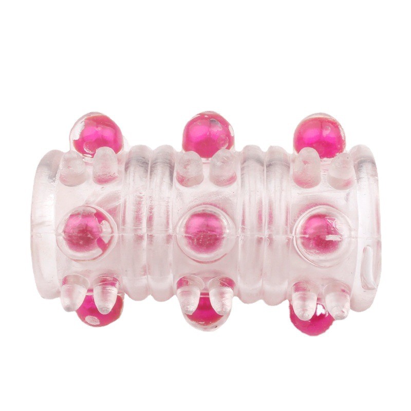 Big Pearl Dragon Ball crystal ring men's sex toys vibration lock ring wolf tooth cover adult sex toys wholesale