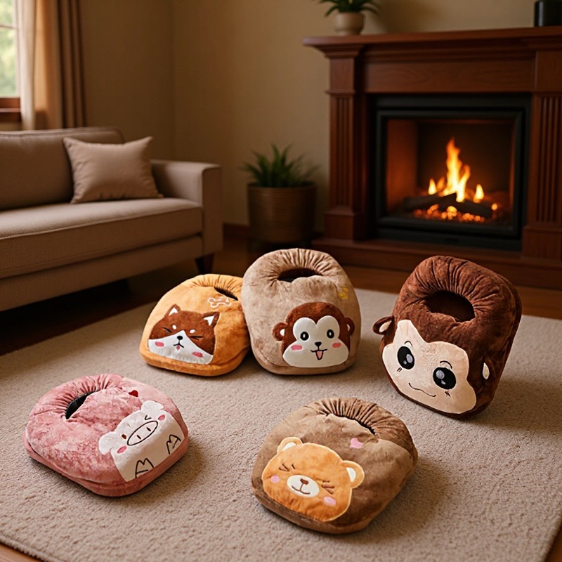 Перезаряжаемый электрический подогреватель для обуви, зимний обогреватель, нагретая подушка для ног, подключаемый электрический обогреватель для домашнего использования