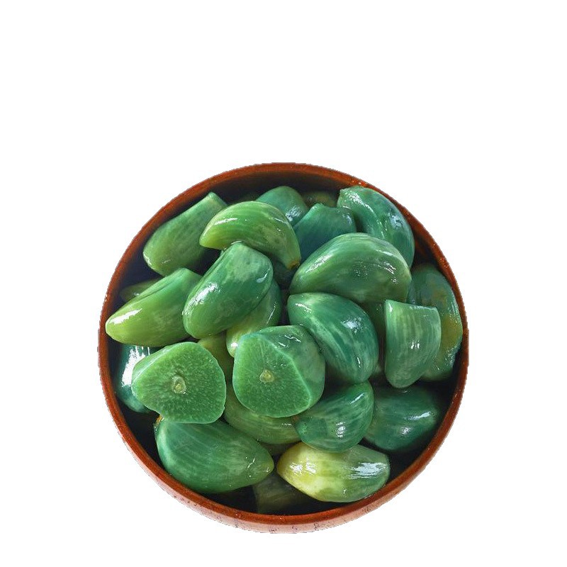Shandong Pickled Garlic Shipped on Behalf of Others with Free Shipping, Delicious Pickled Vegetables to Accompany Meals, Sugar Garlic, Sweet and Sour Garlic, Pickled Garlic Bulbs, Green Garlic