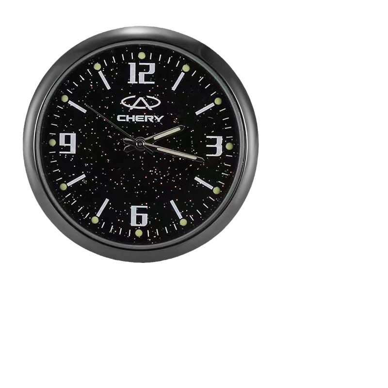 in stock Supply Fashion Multi-function Star Car Gaub Luminous Quartz Car Watch Simple Car Small Clock