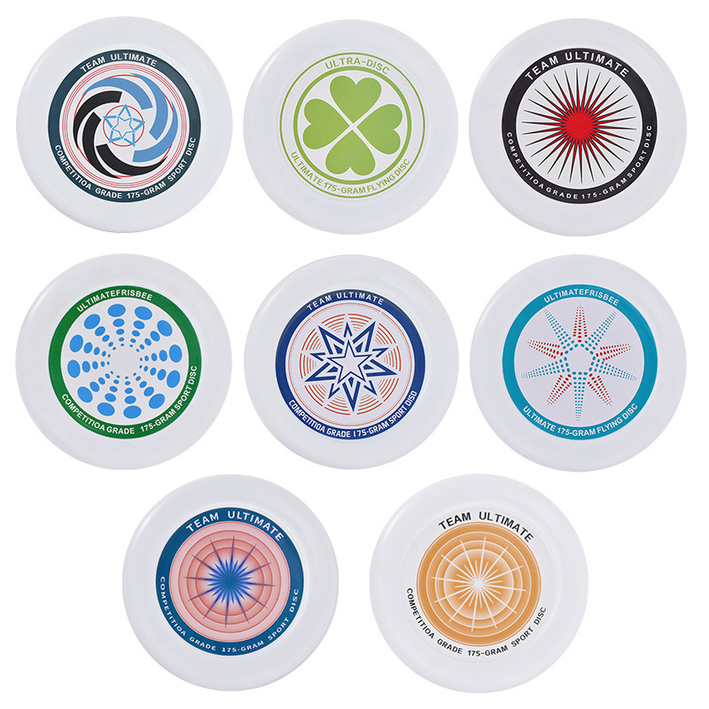 pe professional sports extreme frisbee flying saucer adult competitive soft slalom game blank frisbee diy custom pattern