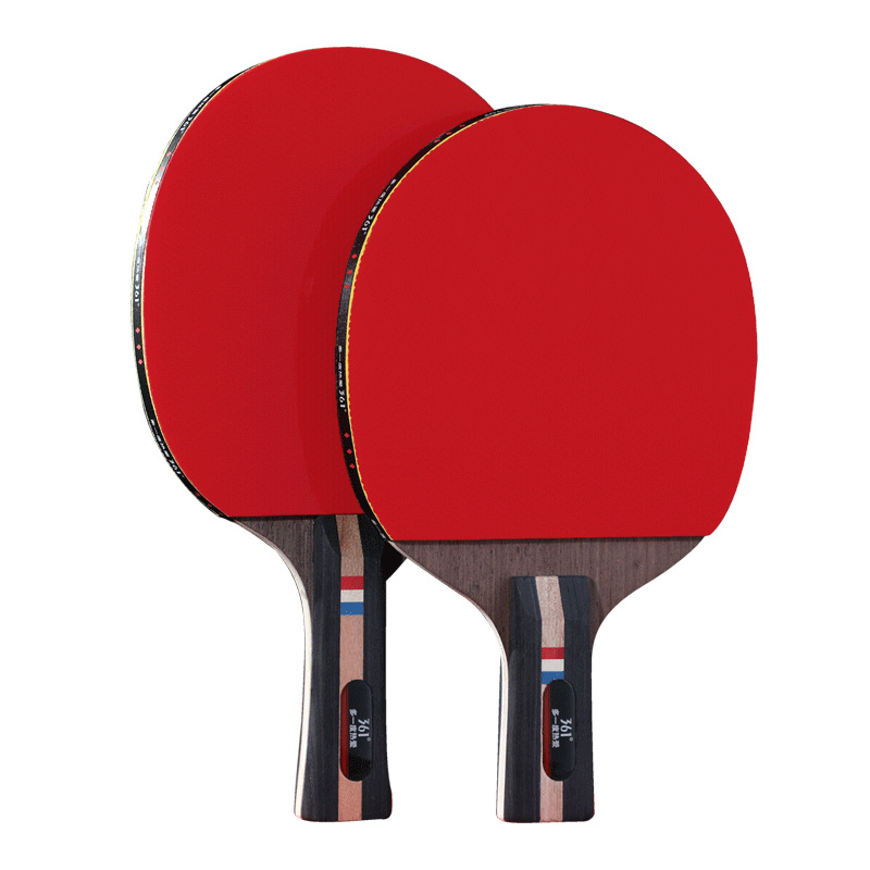 361 ° genuine goods table tennis racket professional grade high elastic racket cross cut beginner double shot children direct shot suit