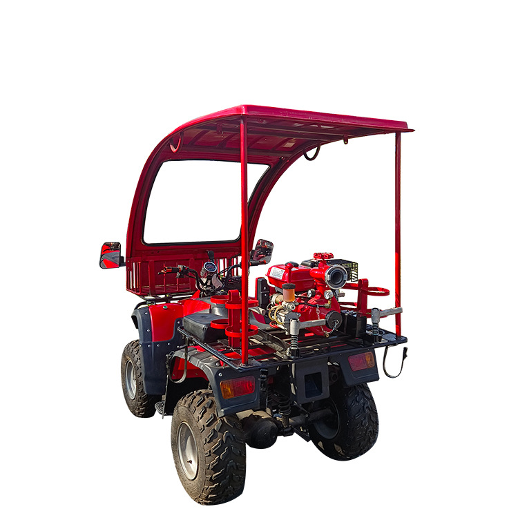Atv Fire Fighting Motorcycle Town Rescue Patrol Car Multi-Purpose Rescue Motorcycle Fire Fighting Four-Wheeled Motorcycle
